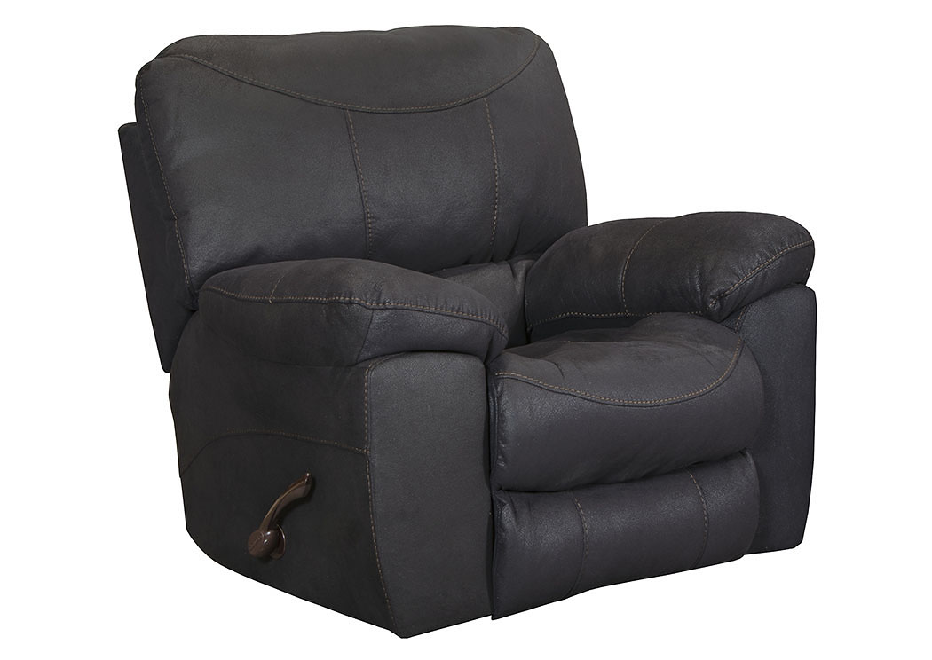 Terrance Black Rocker Recliner,ABF Catnapper