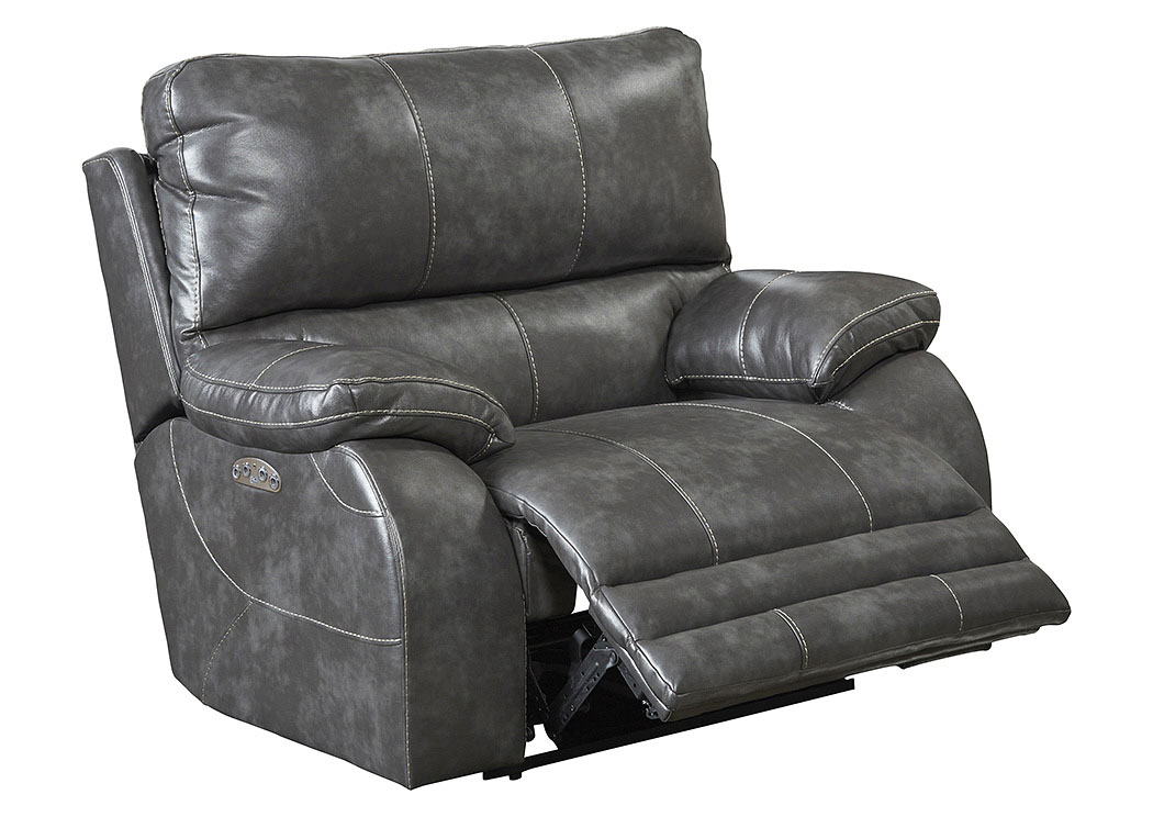 Sheridan Steel Power Headrest Power Lay Flat Recliner,ABF Catnapper