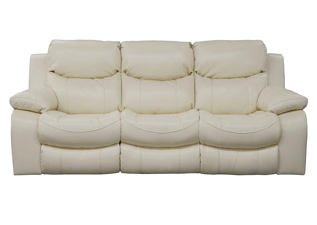 Catalina Ice Bonded Leather Reclining Sofa,ABF Catnapper