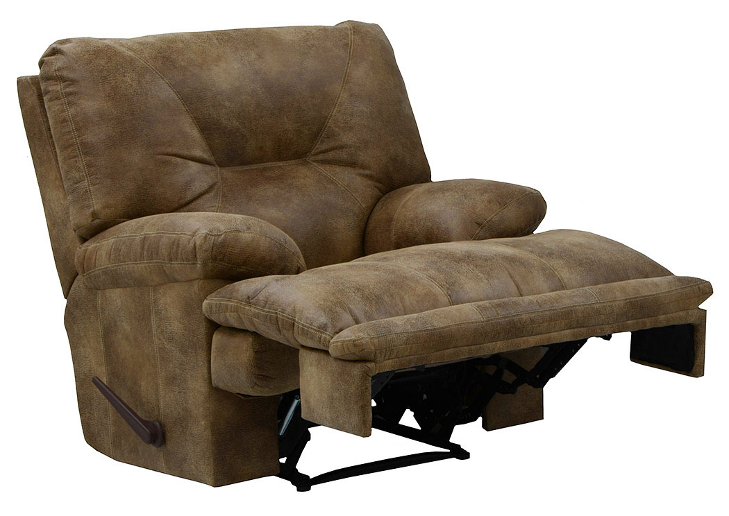 Voyager Brandy Lay Flat Recliner,ABF Catnapper