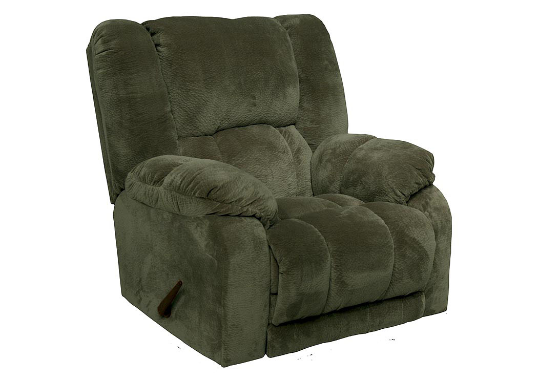 Sage Chaise "Inch-Away" Wall Hugger Recliner w/ Oversized X-tra Comfort Footrest,ABF Catnapper