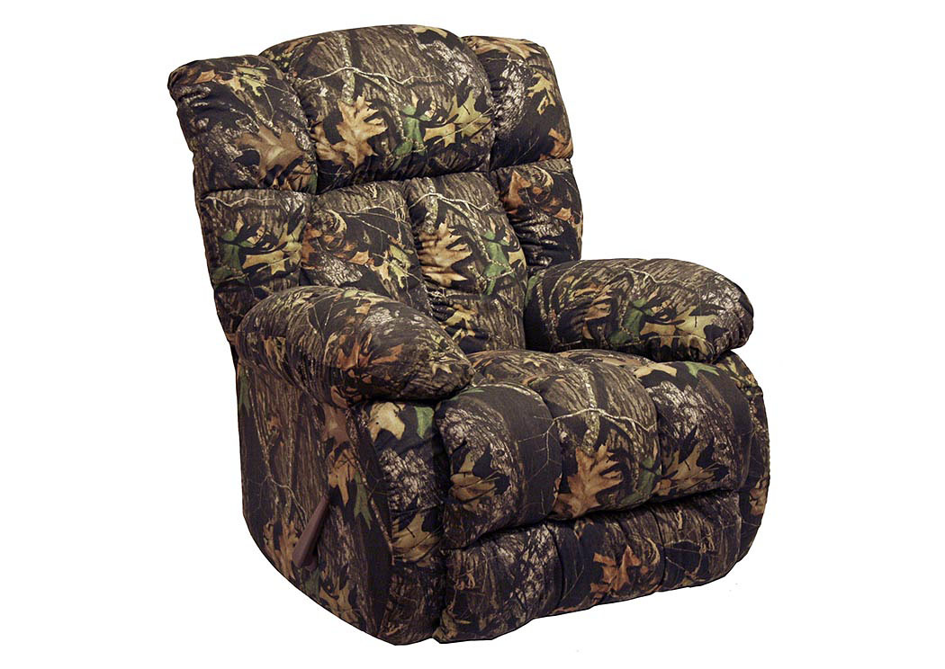 Mossy Oak New Breakup Chaise Rocker Recliner,ABF Catnapper