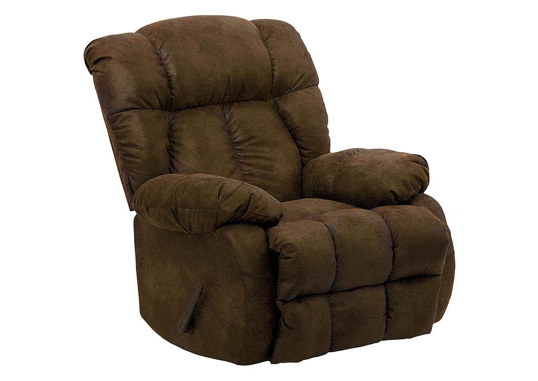 Tobacco Chaise Rocker Recliner,ABF Catnapper