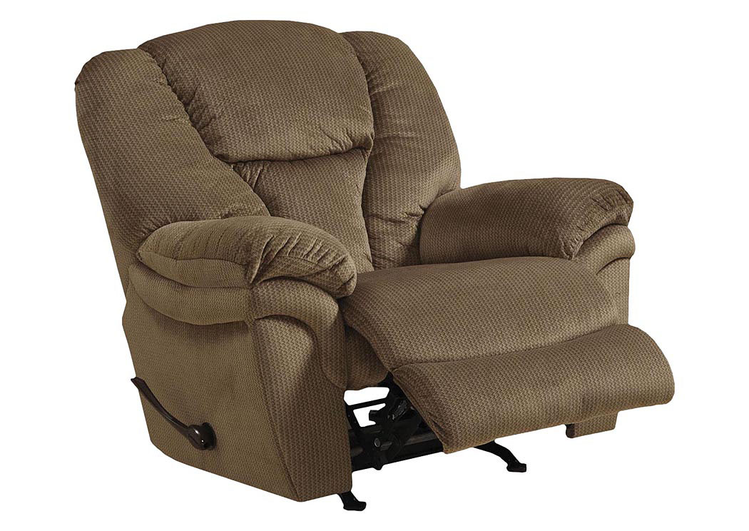 Fawn Chaise Rocker Recliner,ABF Catnapper