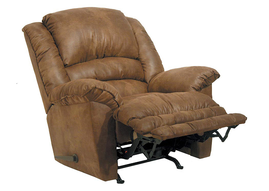 Tanner Chaise Rocker Recliner w/Heat & Massage - Oversized X-tra Comfort Footrest,ABF Catnapper