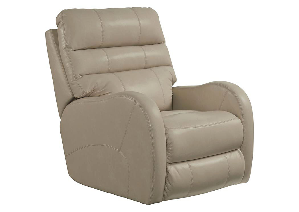 Parchment Power Wall Hugger Recliner w/USB Port,ABF Catnapper