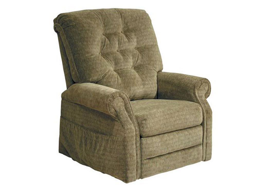 Celery Power Lift Full Lay-Out Recliner,ABF Catnapper