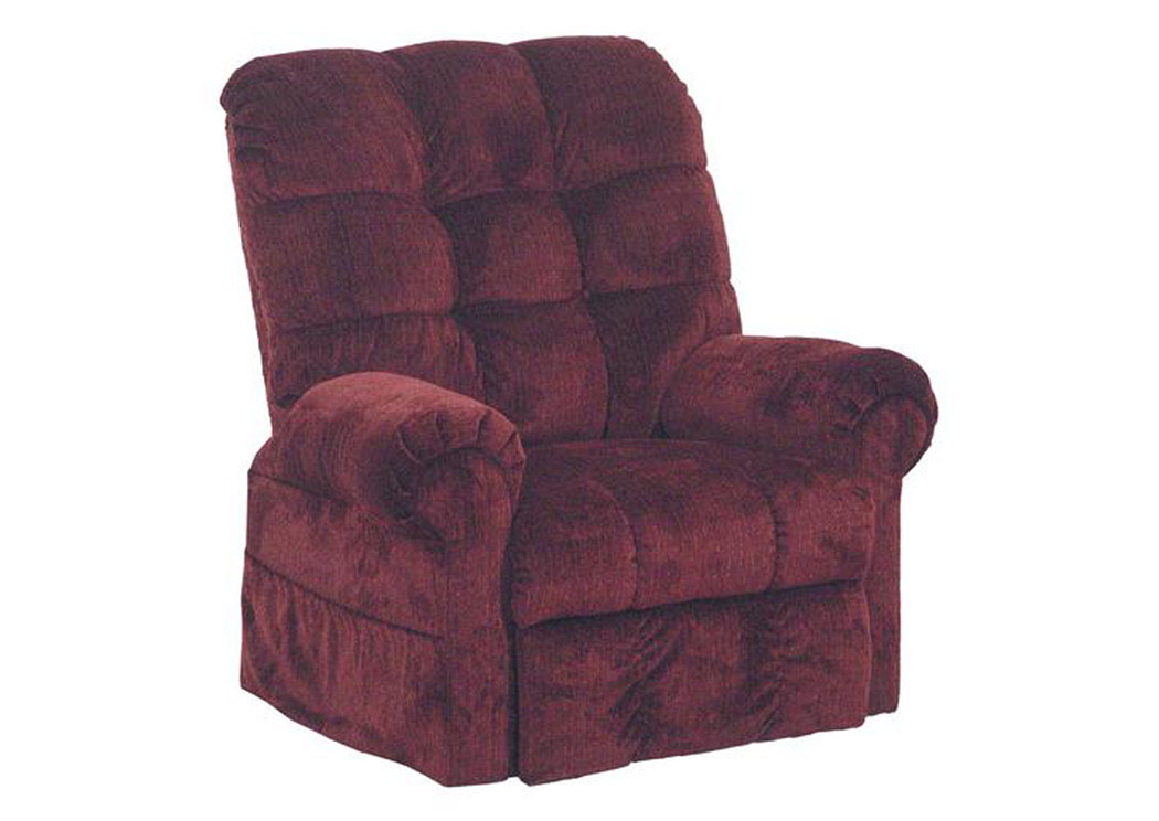 Chianti Power Lift Full Lay-Out Chaise Recliner,ABF Catnapper