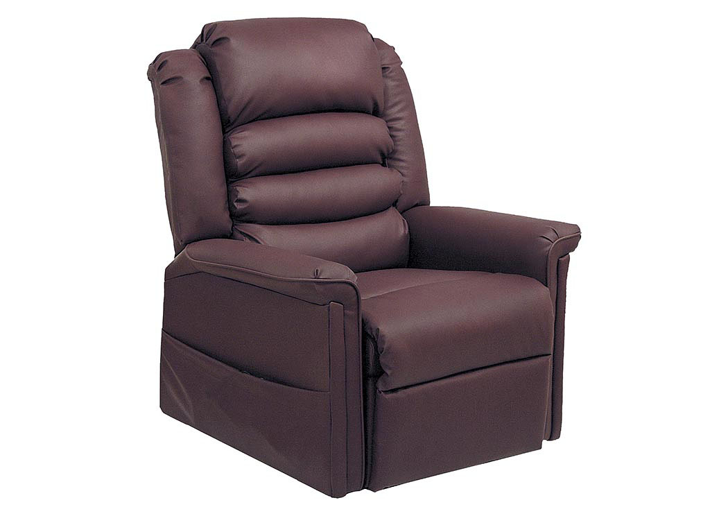 Cabernet Power Lift Full Lay-Out Chaise Recliner,ABF Catnapper