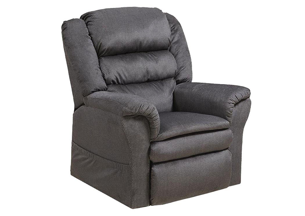 Smoke Power Lift Recliner w/Pillowtop Seat,ABF Catnapper