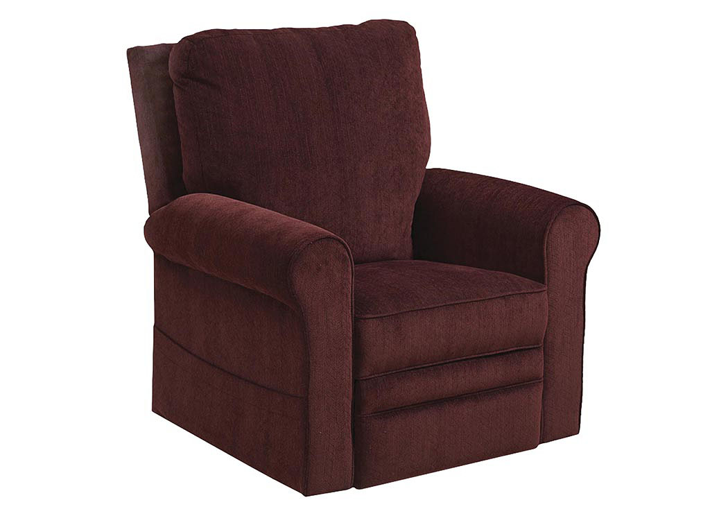 Plum Power Lift Recliner,ABF Catnapper