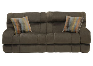 Image for Siesta Chocolate/Canyon Lay Flat Reclining Sofa