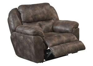 Image for Ferrington Dusk Power Headrest Power Lay Flat Recliner