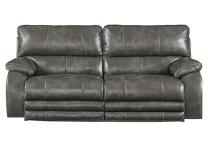 Image for Sheridan Steel Power Headrest Power Lay Flat Reclining Sofa