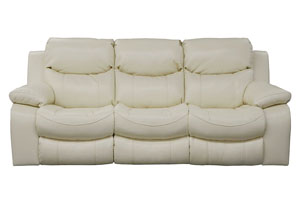 Image for Catalina Ice Bonded Leather Reclining Sofa