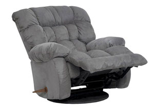 Image for Graphite Chaise Swivel Glider Recliner