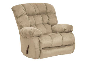 Image for Hazelnut Chaise Rocker Recliner