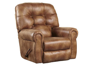 Image for Almond Swivel Glider Recliner