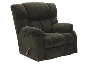 Image for Chocolate Chaise Rocker Recliner