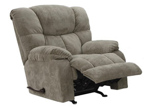 Image for Taupe Chaise Rocker Recliner