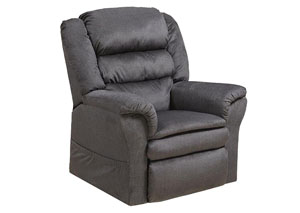 Image for Smoke Power Lift Recliner w/Pillowtop Seat