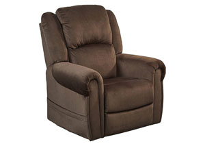 Image for Chocolate Power Headrest Power Lift Lay Flat Recliner