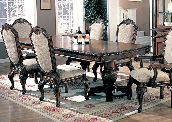 Saint Charles Brown Dining Table,ABF Coaster Furniture
