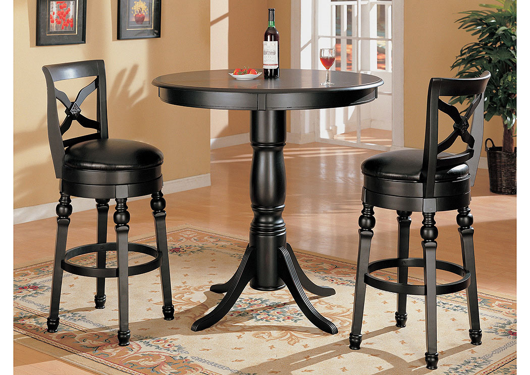 Bar Table w/ 2 Bar Stools,ABF Coaster Furniture