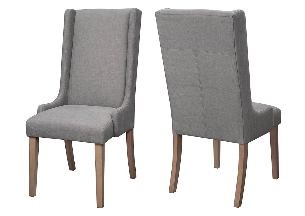 Charcoal Side Chair (Set of 2),ABF Coaster Furniture