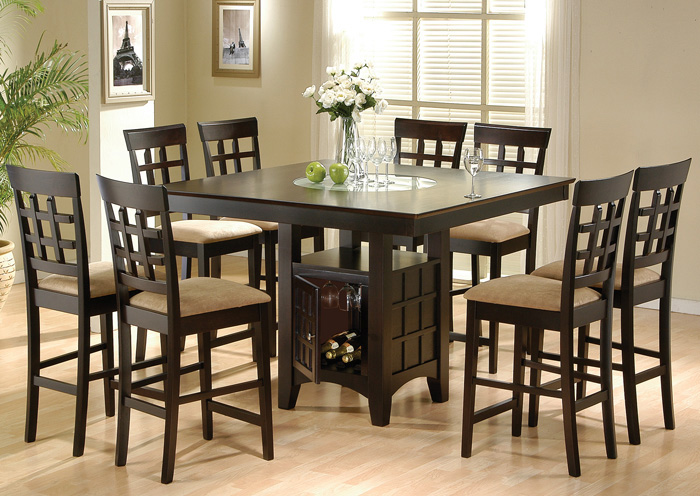 Dining Table w/ 4 Side Chairs,ABF Coaster Furniture