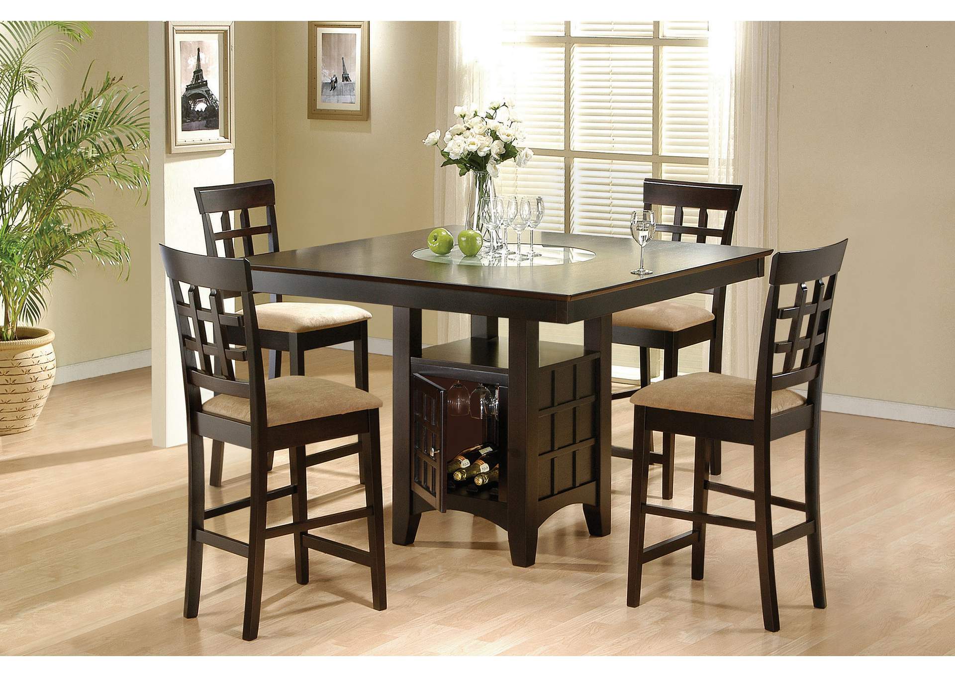 COUNTER HEIGHT TABLE 5 PC SET,Coaster Furniture