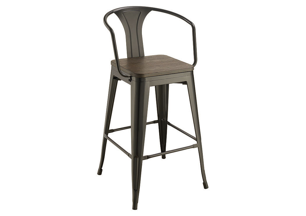 Black Bar Stool (Set of 2),ABF Coaster Furniture