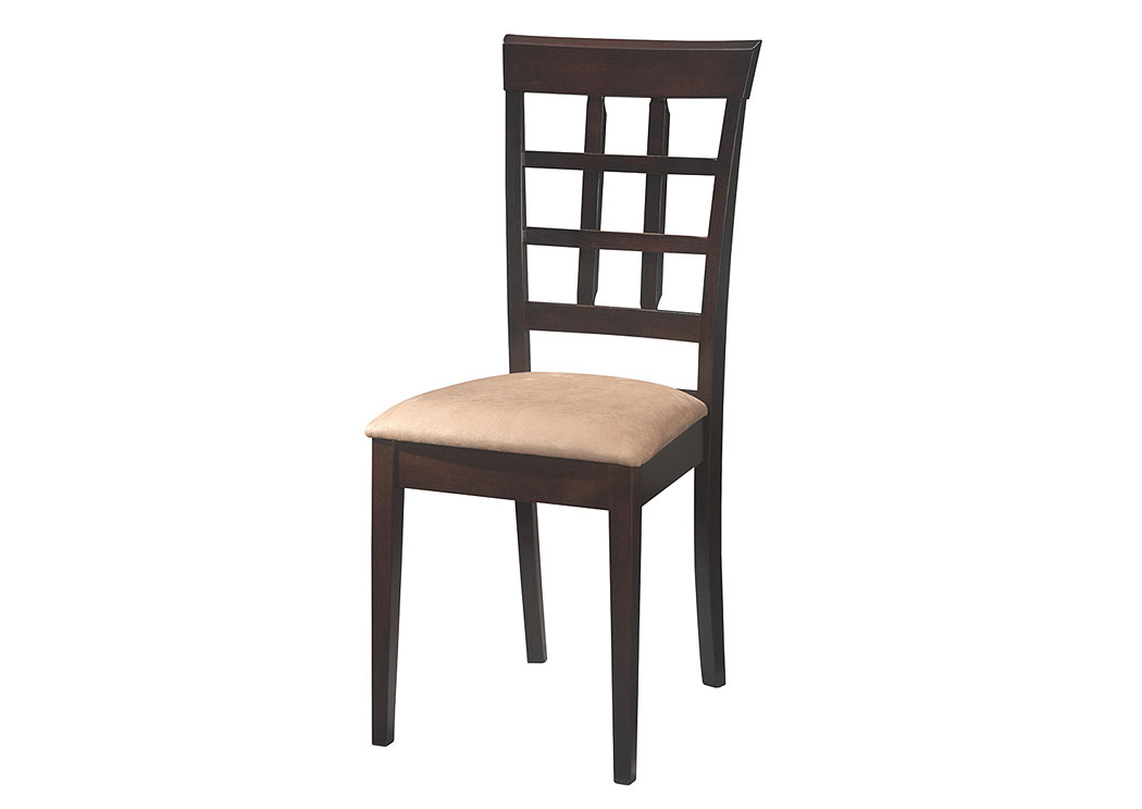 Cappuccino Side Chair (Set of 2),ABF Coaster Furniture