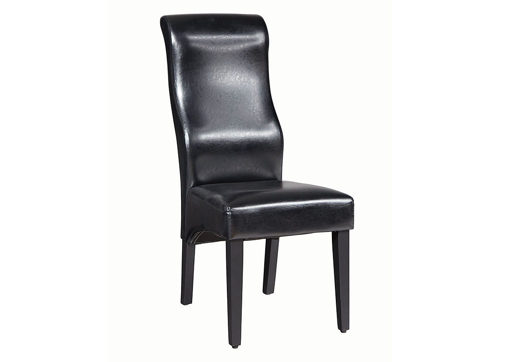 Black Side Chair (Set of 2),ABF Coaster Furniture