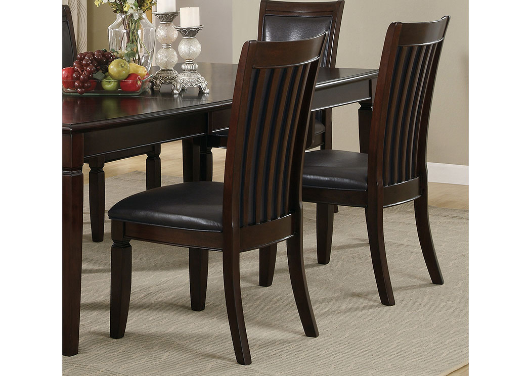 Ramona Walnut Side Chair (Set of 2),ABF Coaster Furniture