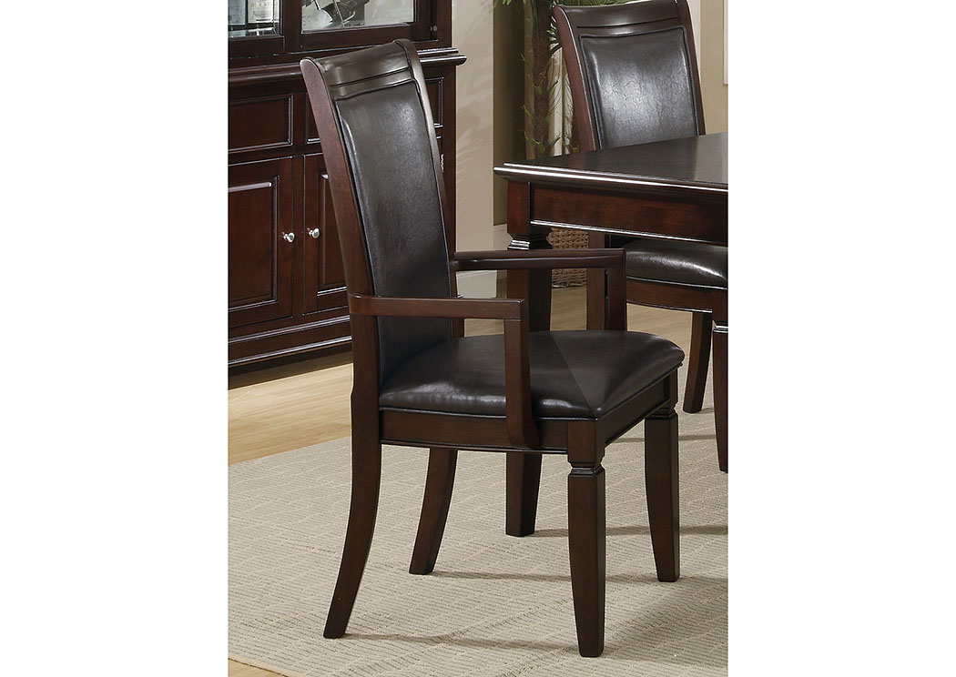 Ramona Walnut Arm Chair (Set of 2),ABF Coaster Furniture