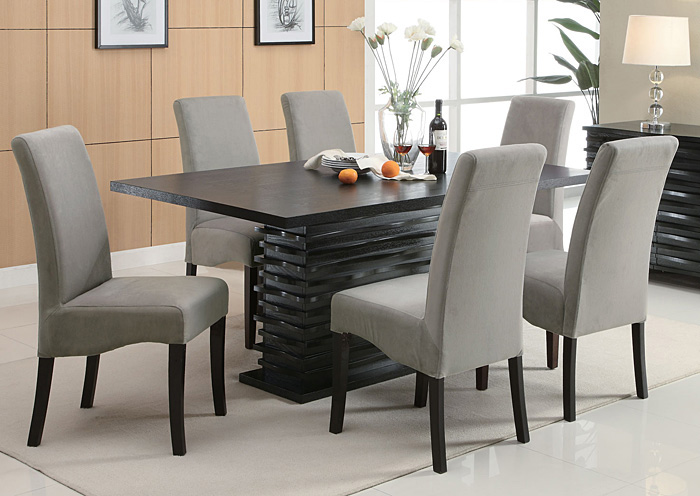 Stanton Black Dining Table,ABF Coaster Furniture