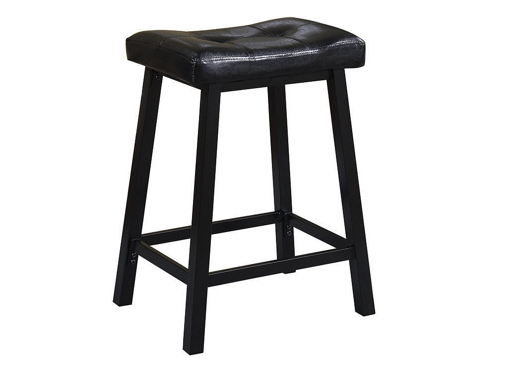 Black Counter Height Stool (Set of 2),ABF Coaster Furniture