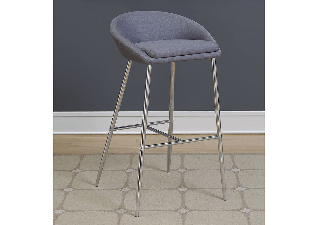 Grey Bar Height Stool (Set of 2),ABF Coaster Furniture