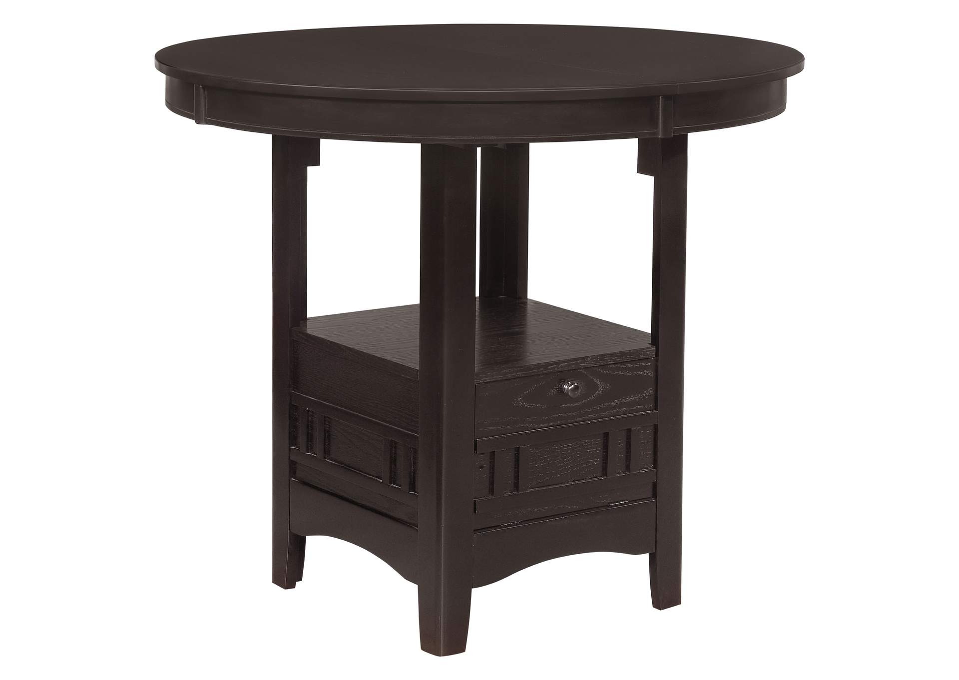 Lavon Oval Counter Height Table Espresso,Coaster Furniture