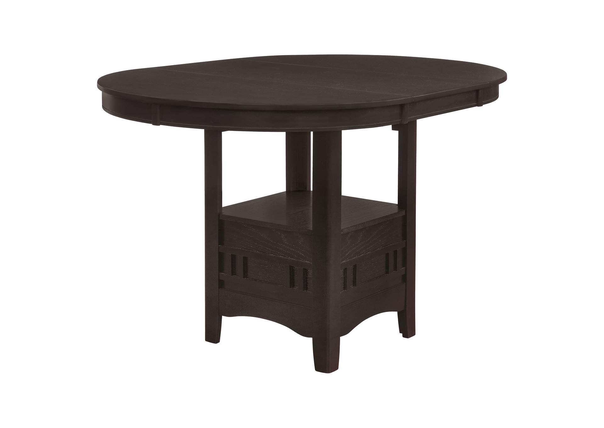 Lavon Oval Counter Height Table Espresso,Coaster Furniture