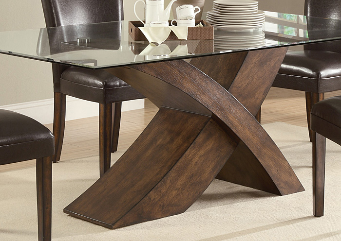 Nessa Brown Dining Table,ABF Coaster Furniture