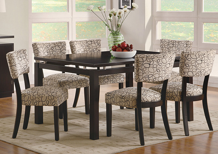 Libby Cappuccino Dining Table,ABF Coaster Furniture