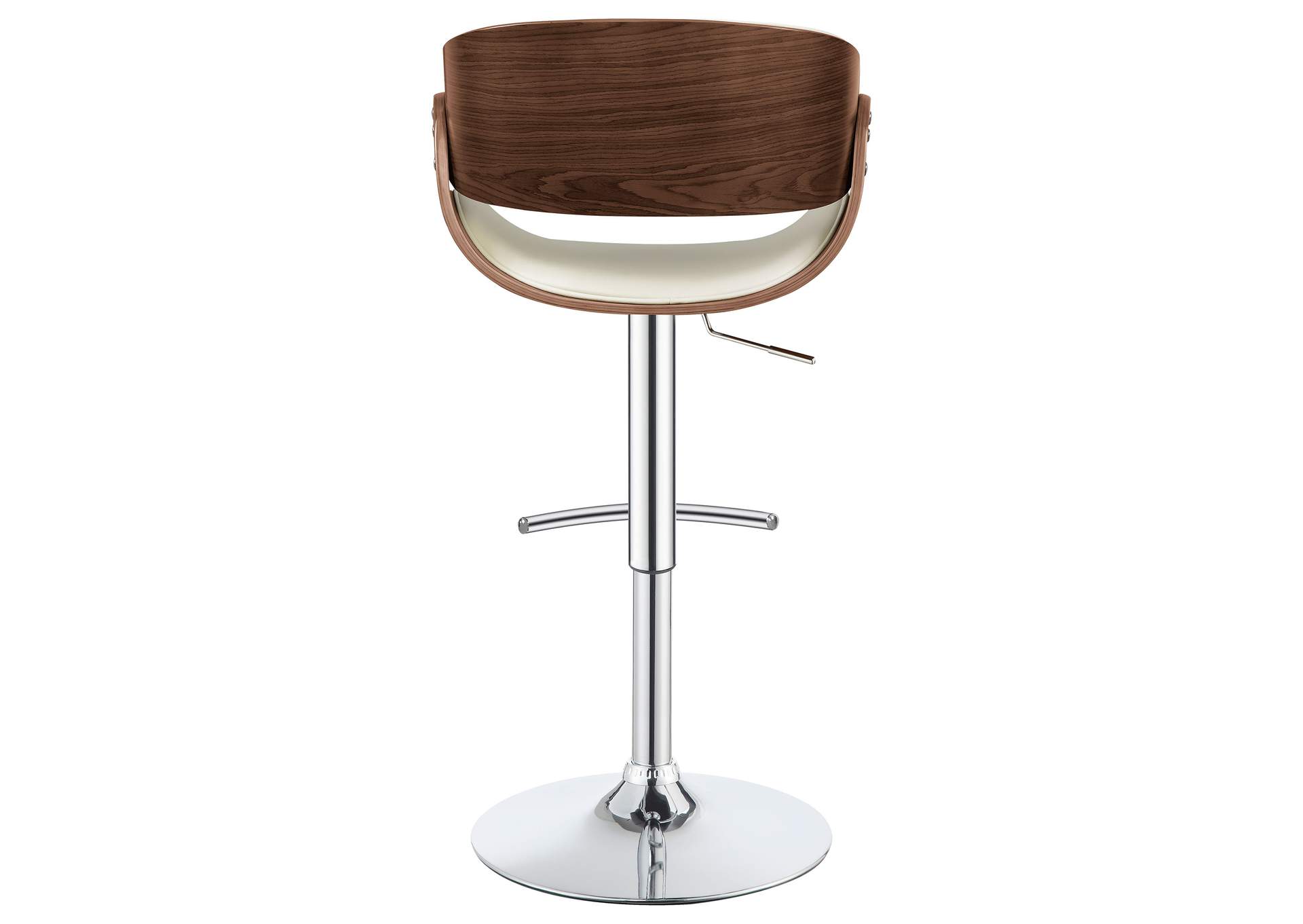 Dana Adjustable Bar Stool Ecru and Chrome,Coaster Furniture