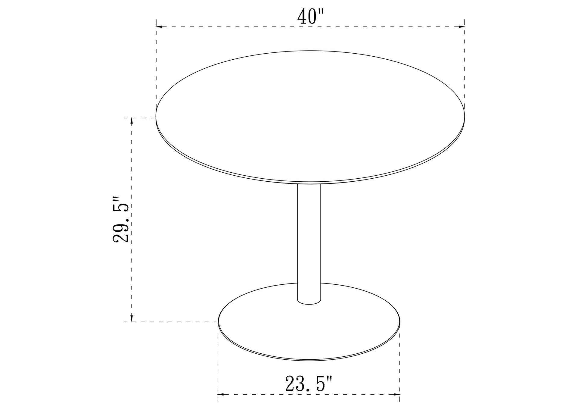 5 PC DINING SET,Coaster Furniture