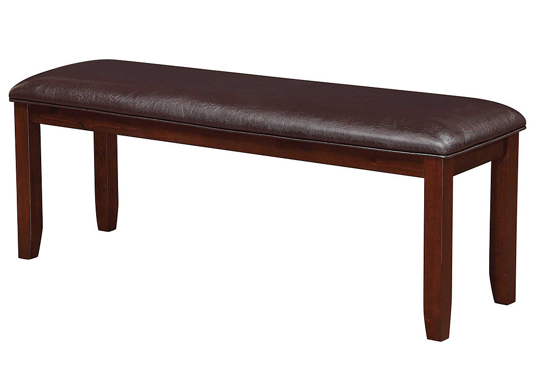 Dark Brown & Dark Cherry Bench,ABF Coaster Furniture