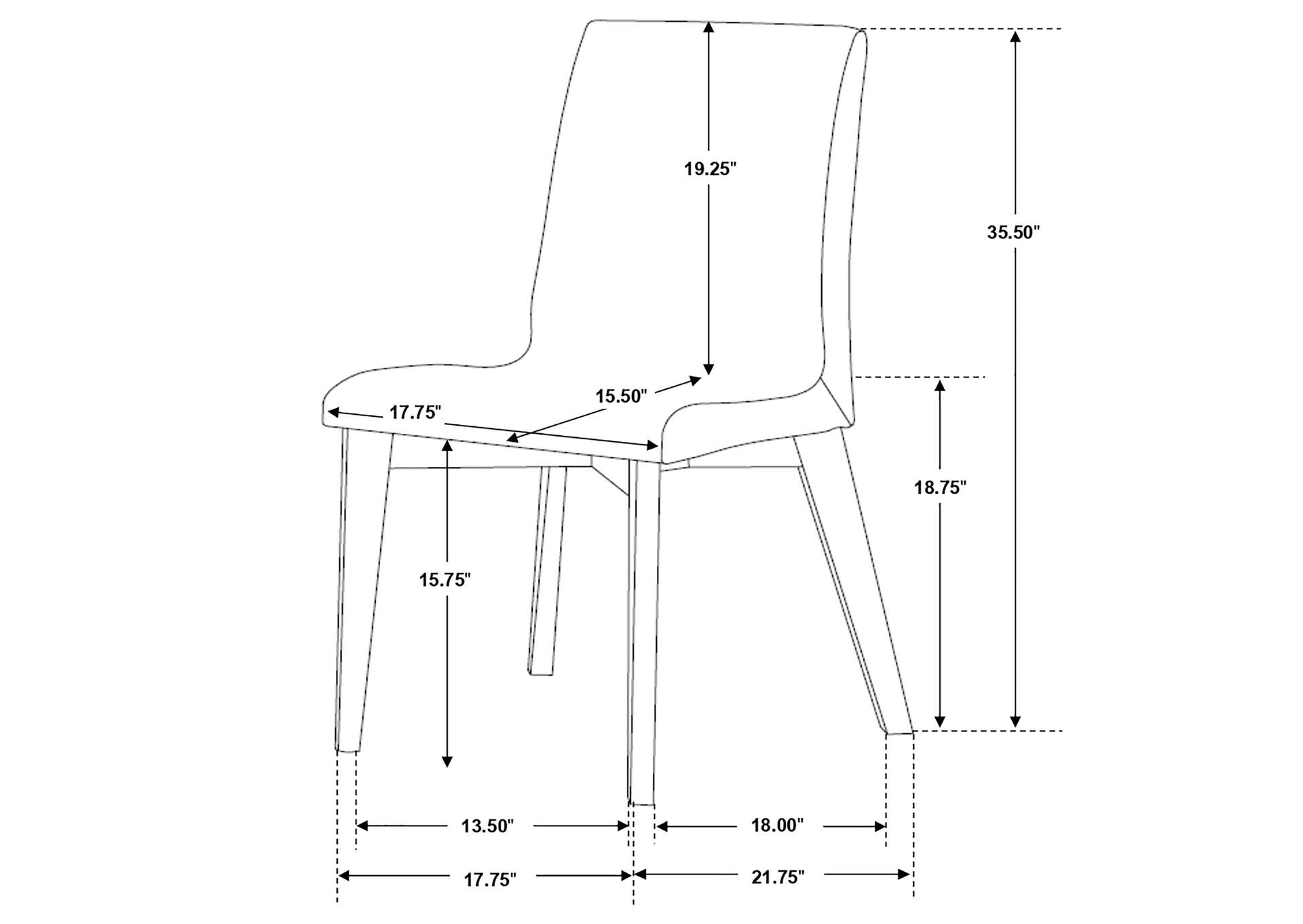 DINING TABLE 7 PC SET,Coaster Furniture