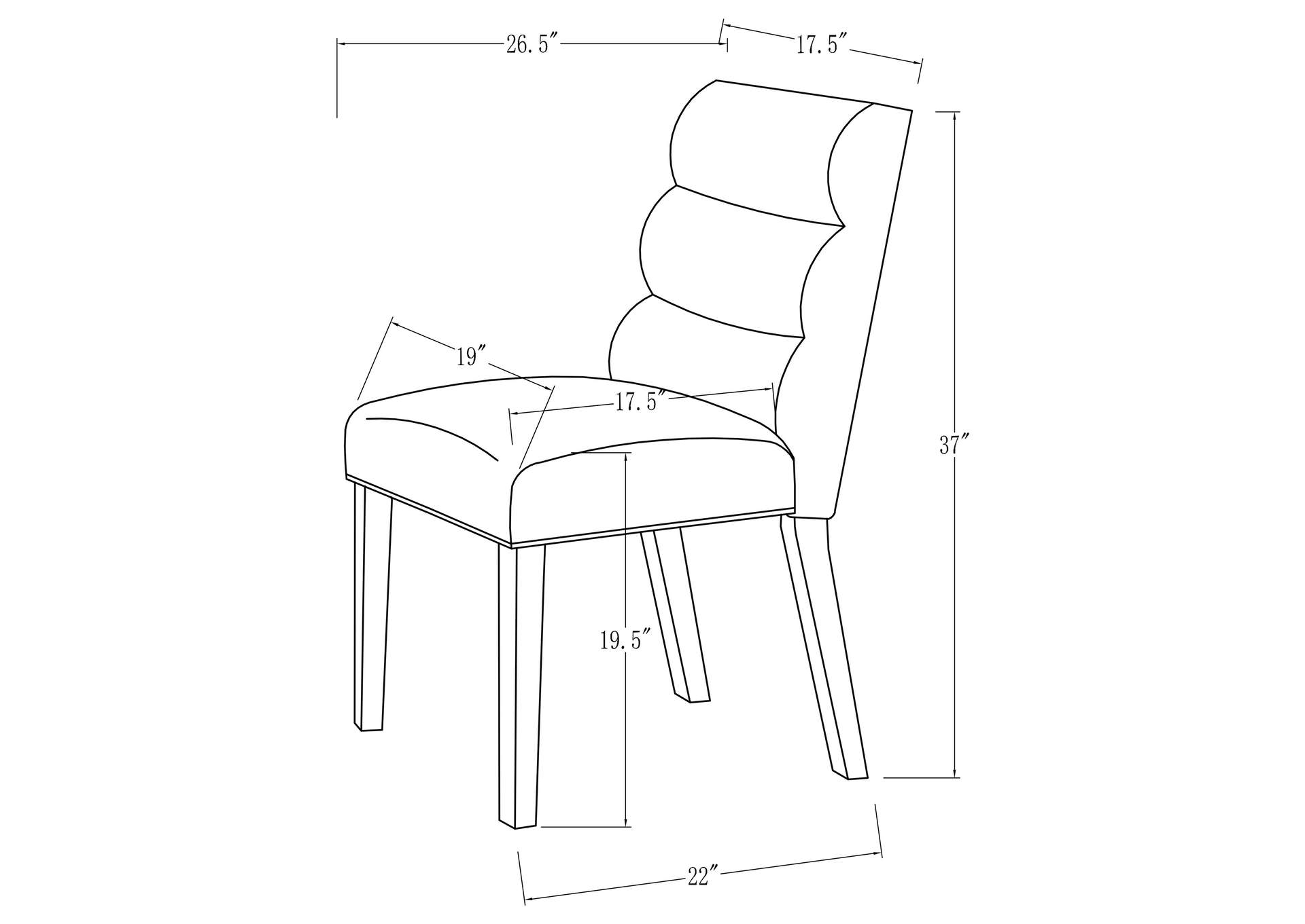 SIDE CHAIR,Coaster Furniture