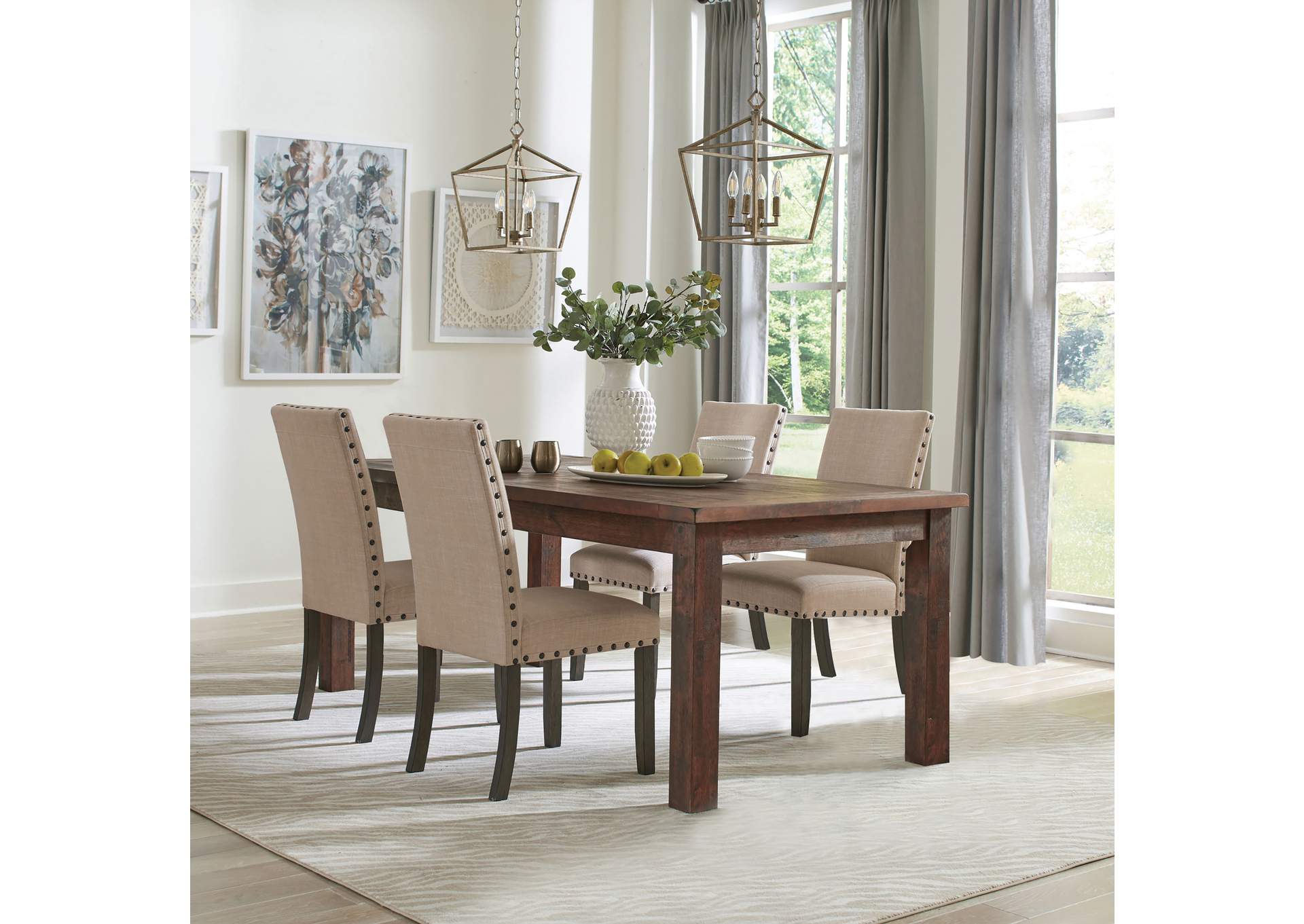 DINING TABLE 5 PC SET,Coaster Furniture