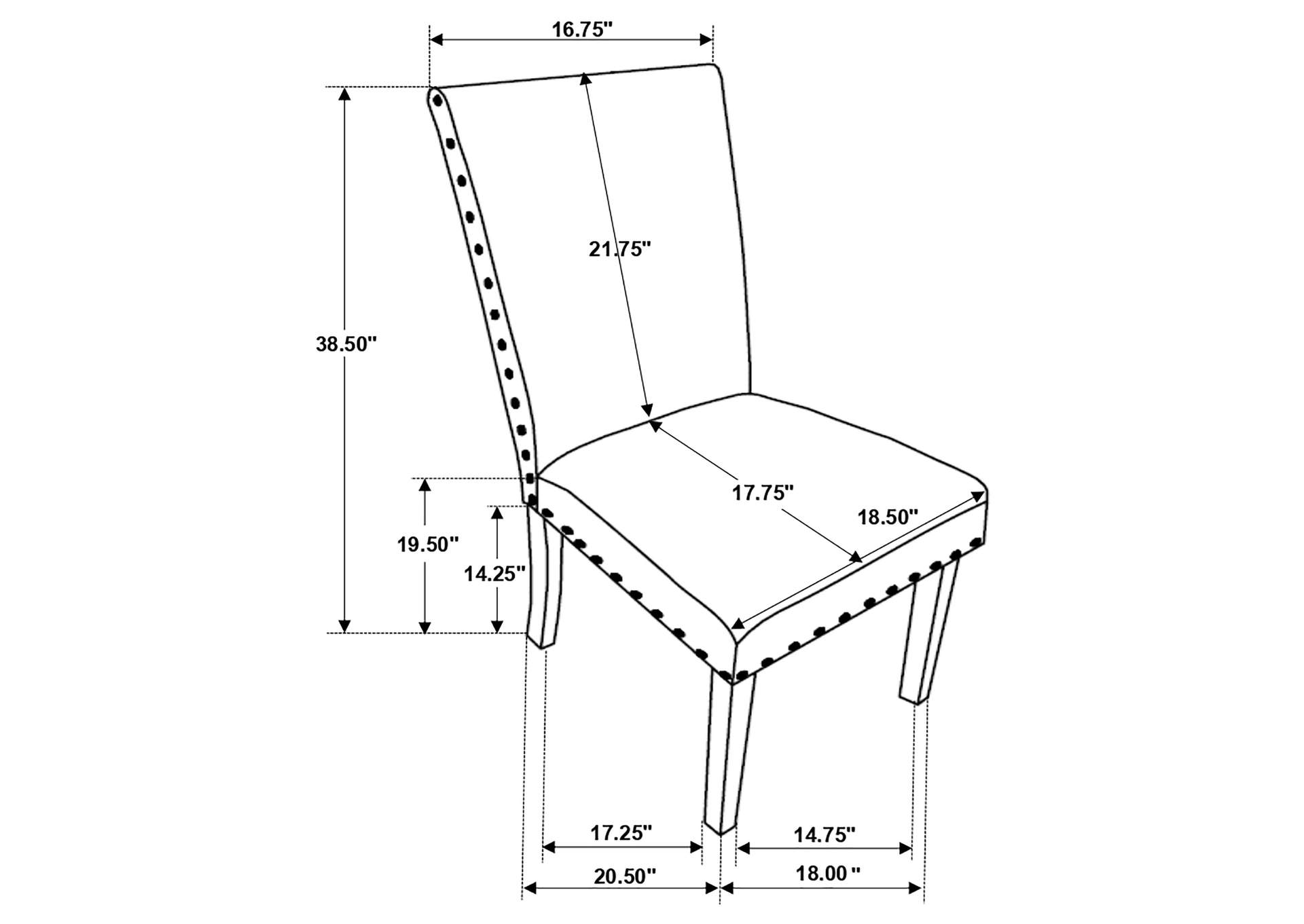 DINING TABLE 5 PC SET,Coaster Furniture